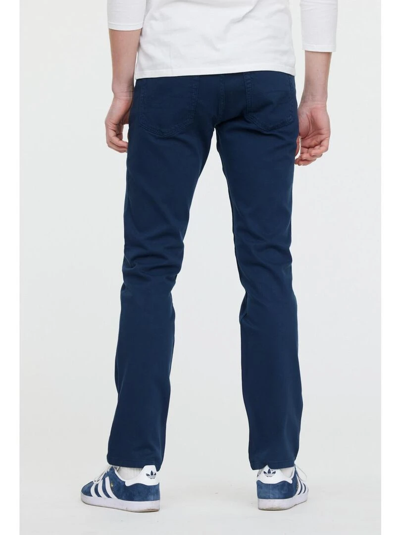 Lee Cooper   Pantalon coton straight LC126ZP   Bleu marine