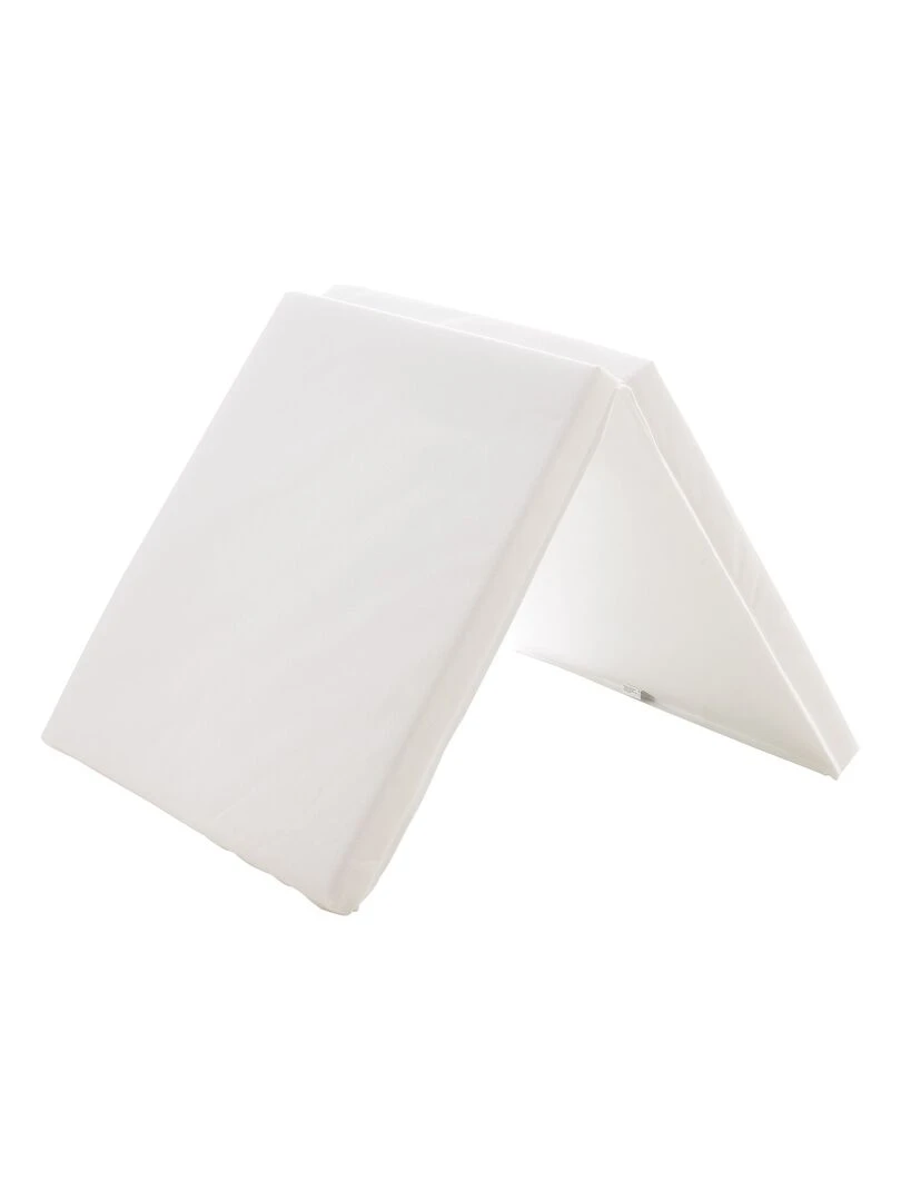 Matelas bébé pliant 24 kg/m3   60x120 cm   Blanc