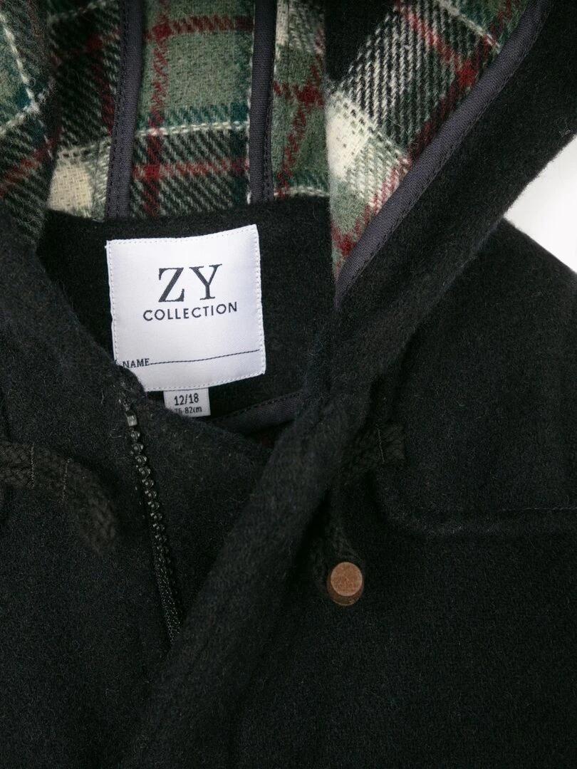 Duffle Coat Bébé Garçon   ALPINE LUXURY   Bleu foncé