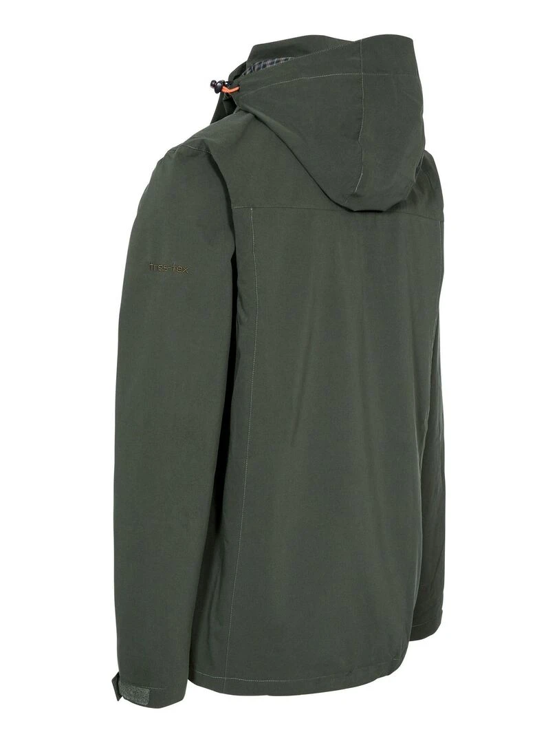 Trespass Veste imperméable WEIR Vert foncé