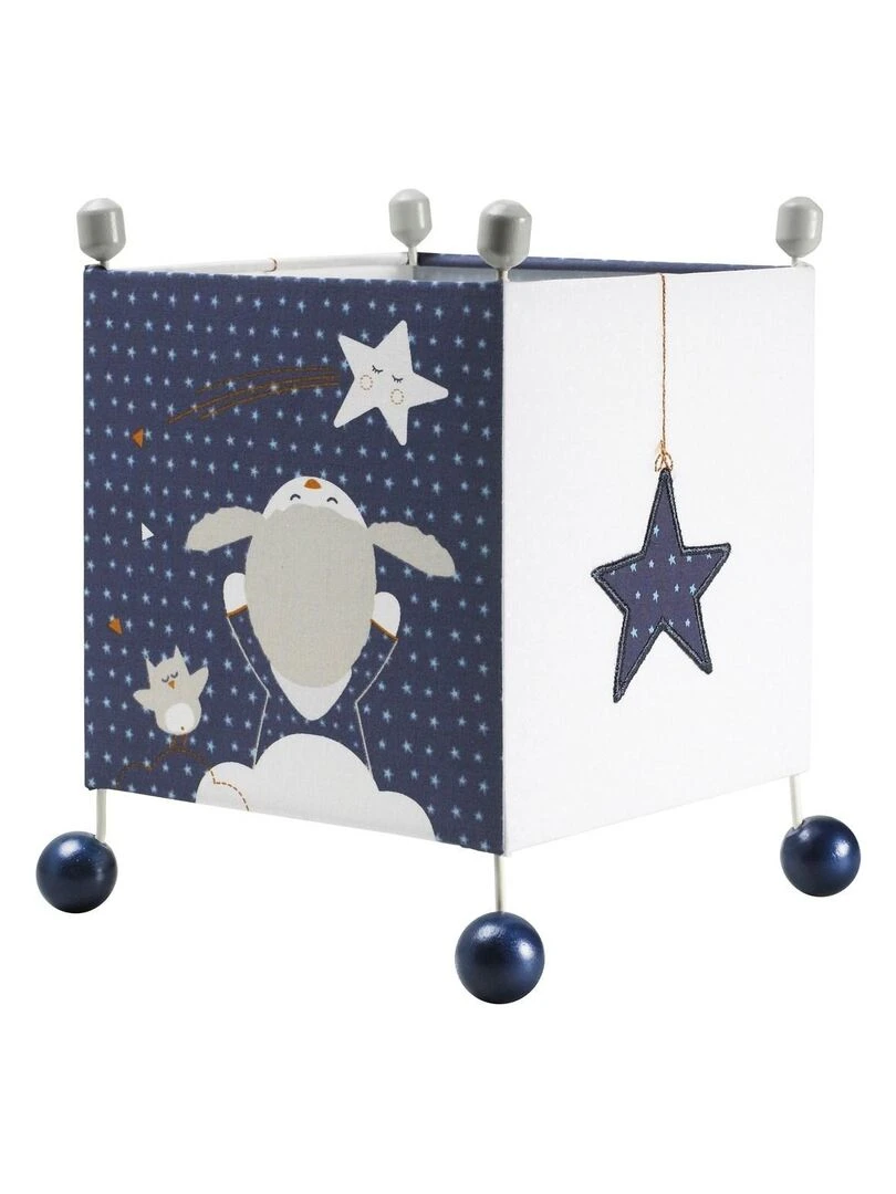 Luminaire enfant à poser en Tissu Bleu SAUTHON Bleu