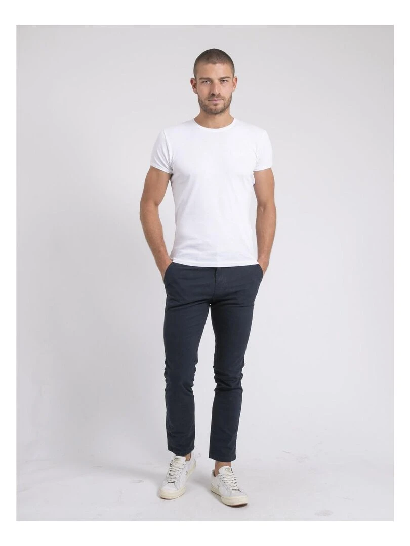 Pantalon chino VALDEK   Kaki