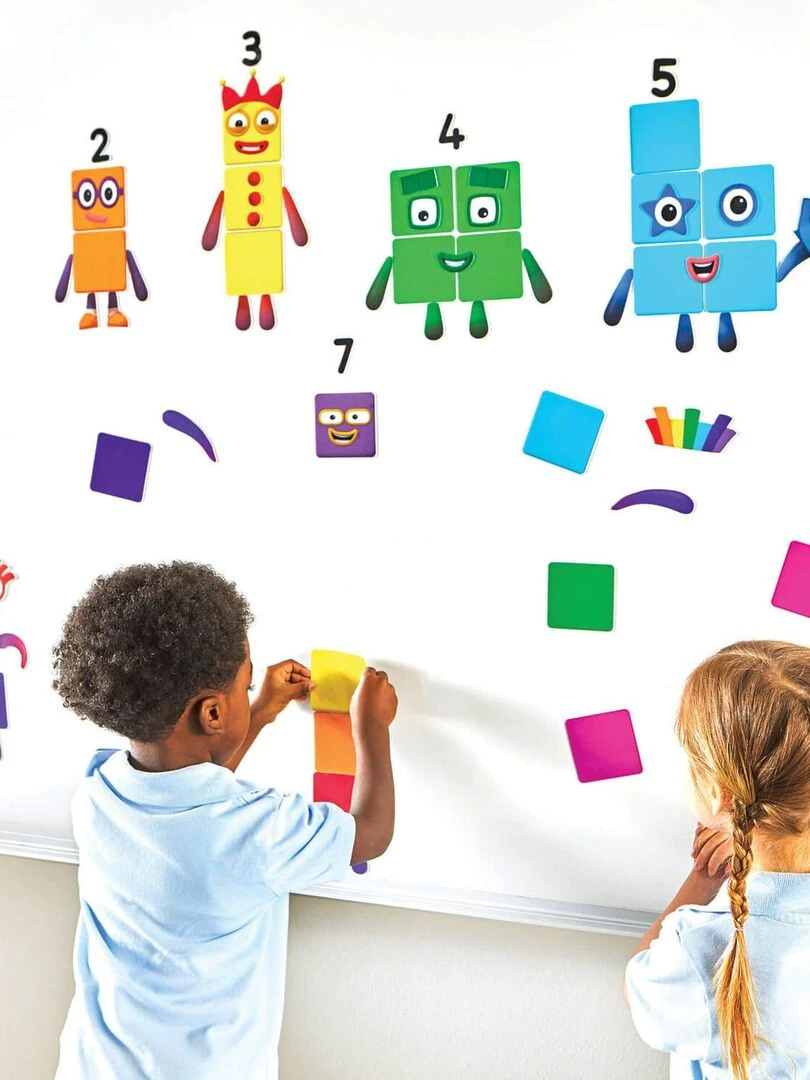 Décalcomanies Numberblocks réutilisables N/A
