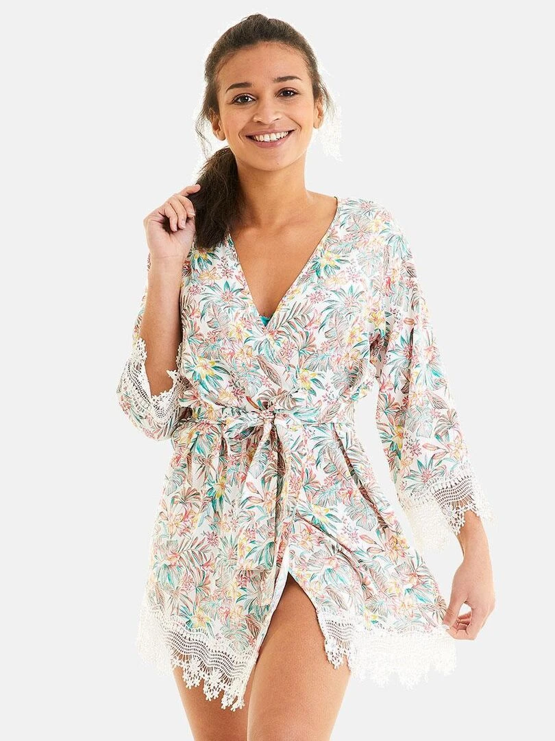 Kimono UKULELE   Pomm'Poire   Bleu