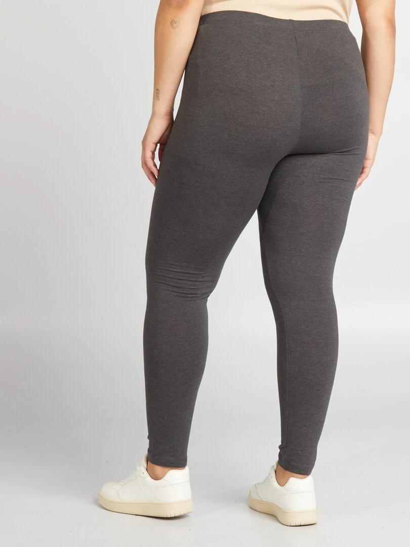 Legging long en coton   Gris