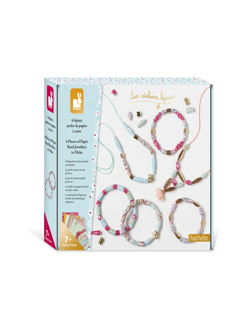 6 Bijoux Perles De Papier A Creer N/A