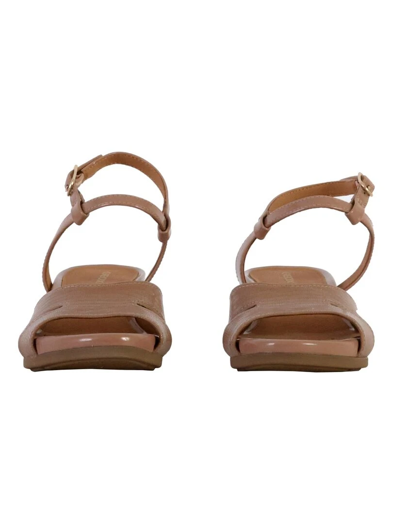 Sandales Compensées à Bride Geox Marykarmen   Beige