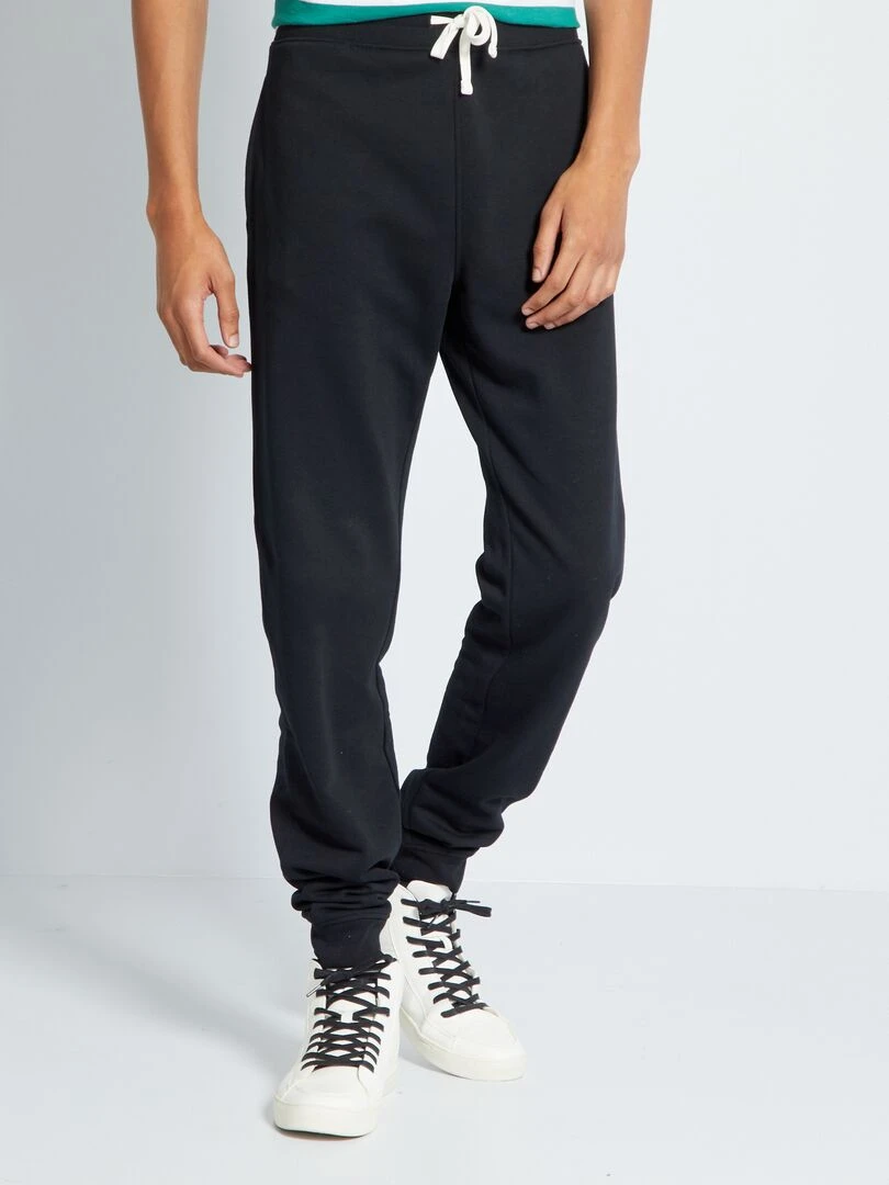 Pantalon en molleton L38 +1m95 noir