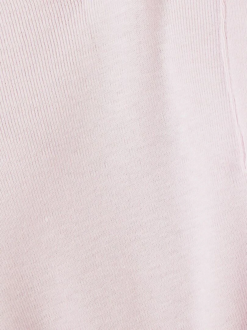 Tee shirt effet 2 en 1 coton biologique   Damart   Mauve lilas