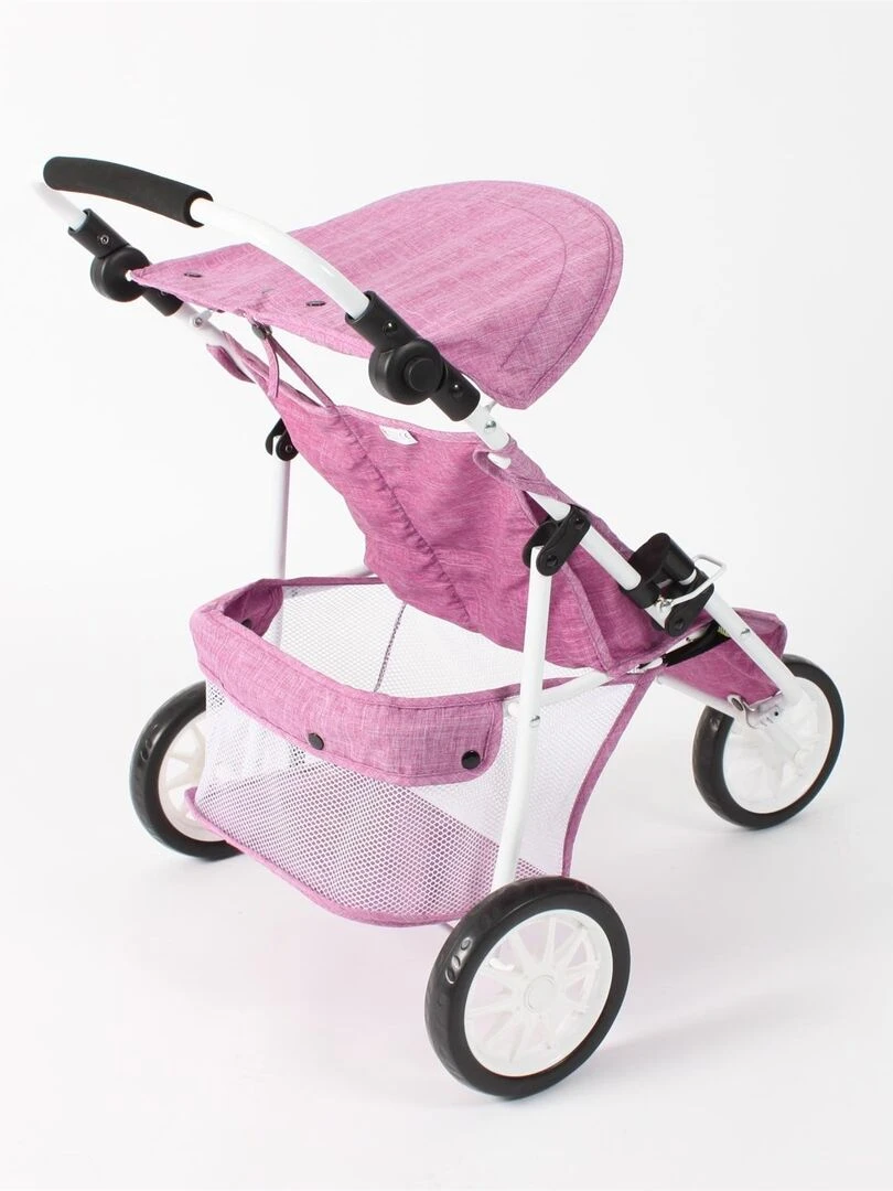 Poussette Jogger 3 roues pour poupées jumelles Papillons   N/A
