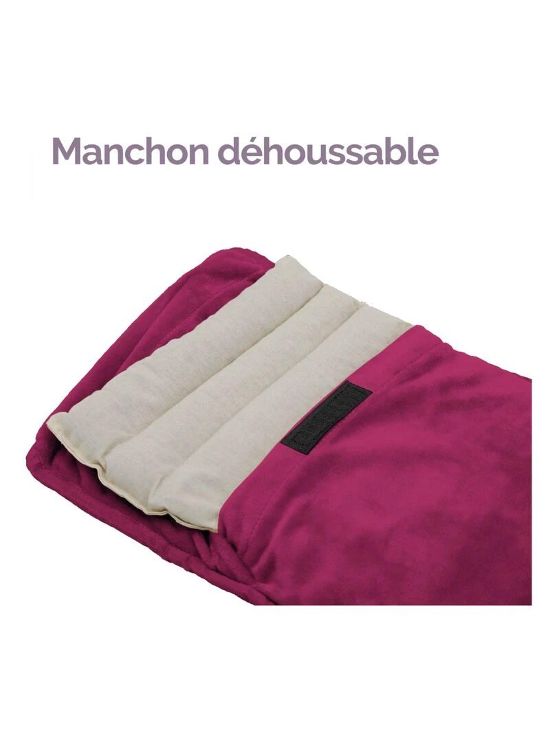Chauffe mains  manchon chauffant avec ceinture réglable   Vivezen   Violet