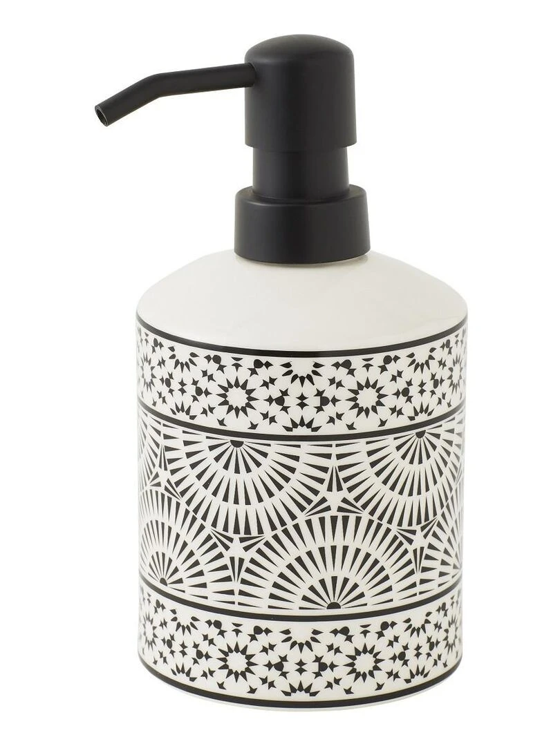 Guy Levasseur   Set de salle de bain en porcelaine blanc   4 pièces   Beige