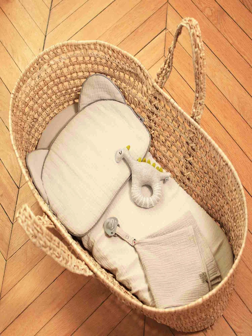 Hochet En Tricot De Coton Dino N/A