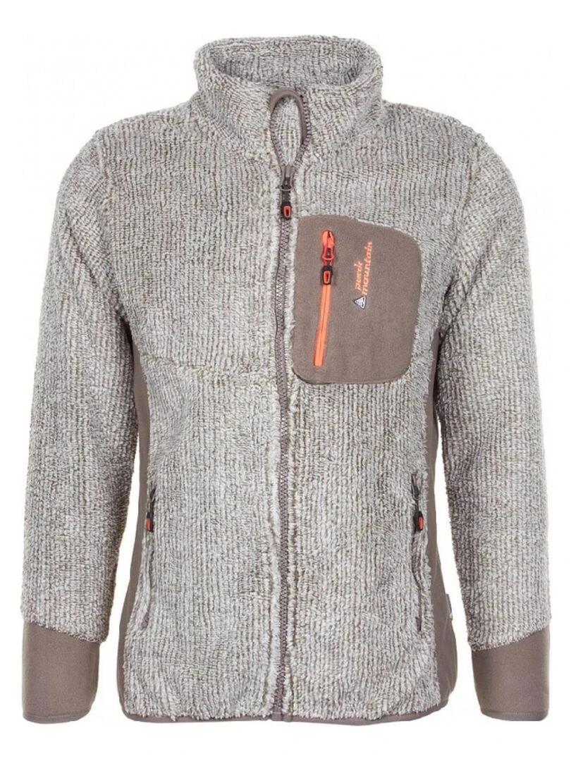 Polaire homme CAFFY PEAK MOUNTAIN Gris taupe