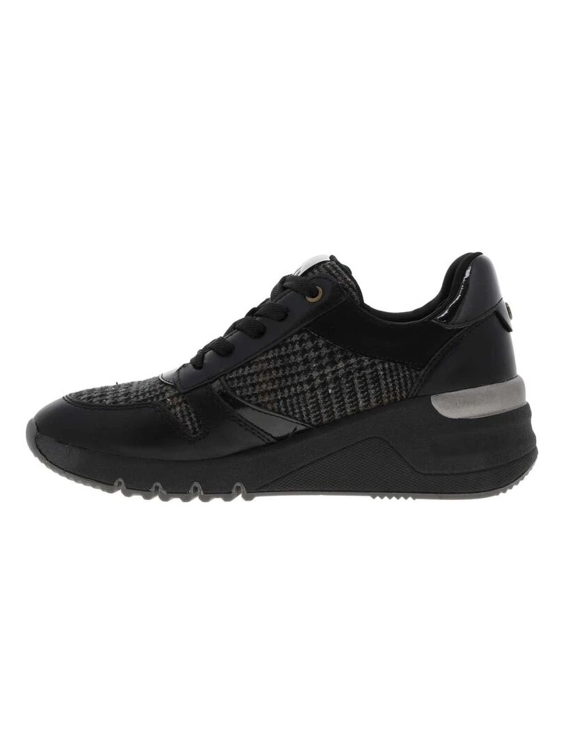 TAMARIS   Sneakers talon compensé moyen   Noir