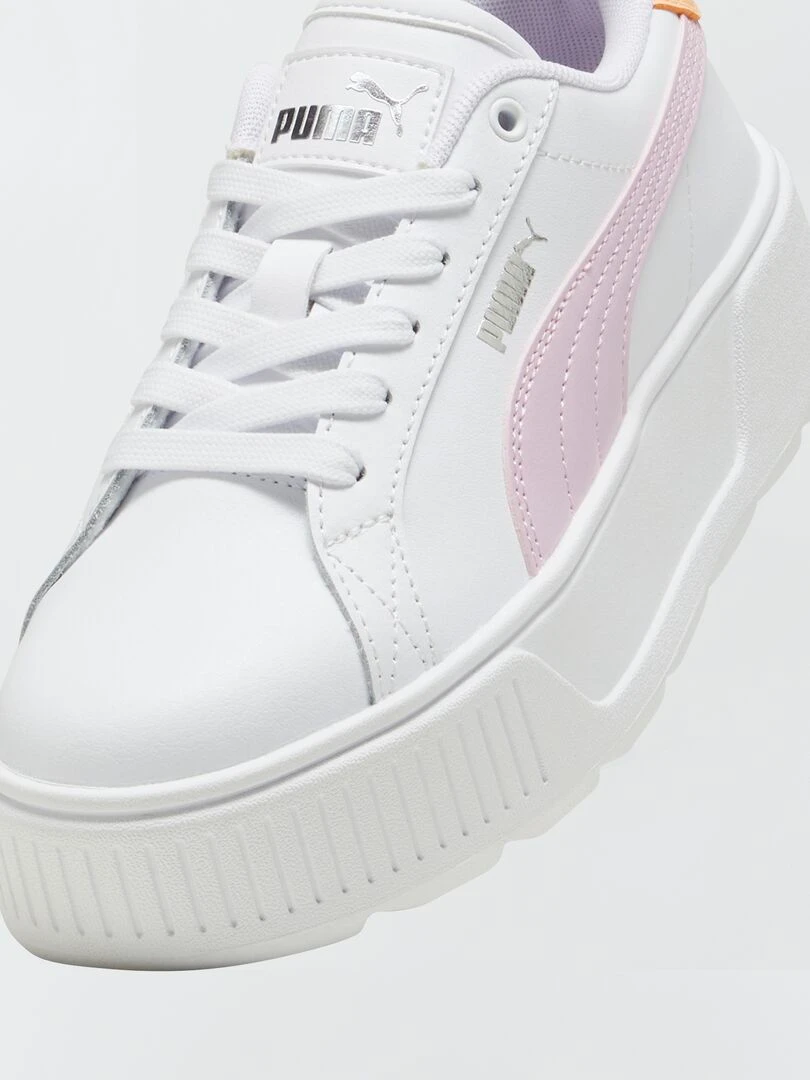 Baskets 'Puma' 'Karmen' à plateformes Blanc/pastels
