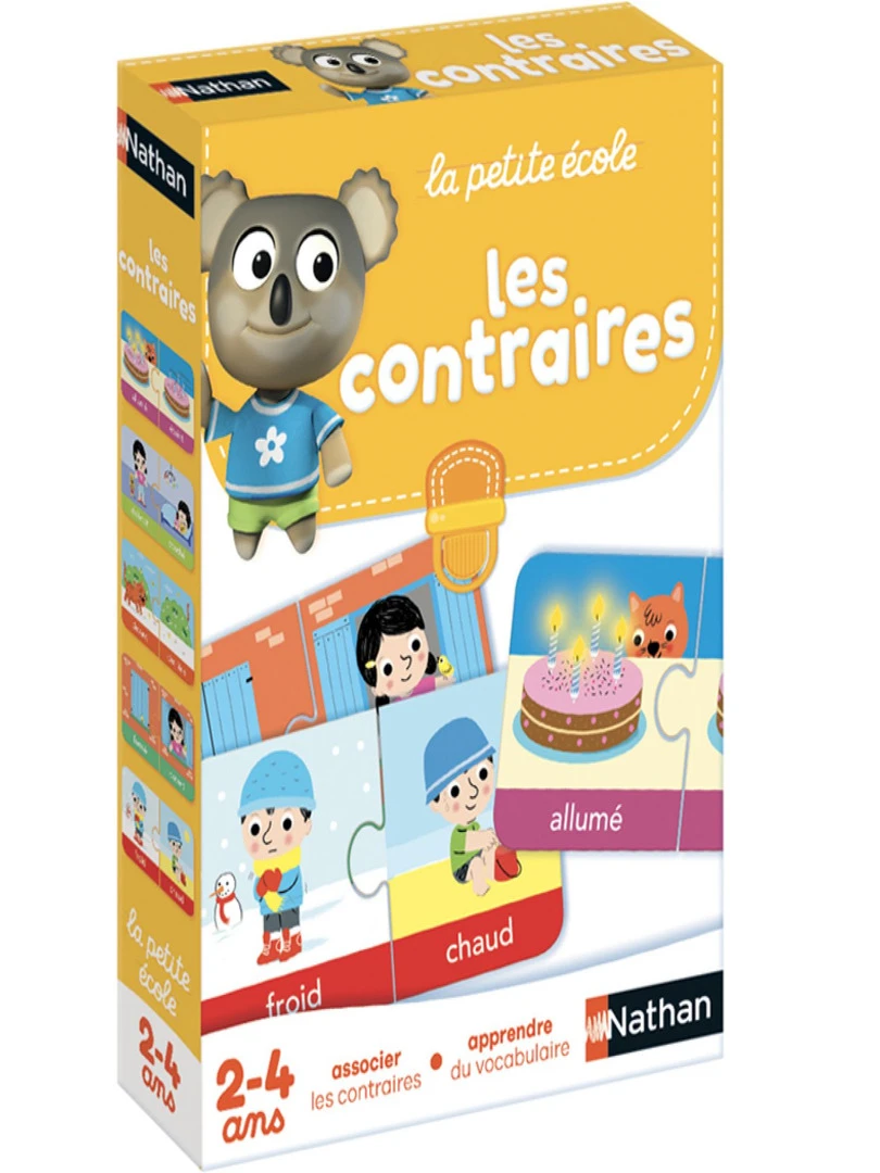 Jeu éducatif Les contraires (24 pièces) N/A