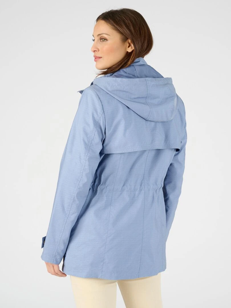 Parka légère et souple   Damart   Bleu
