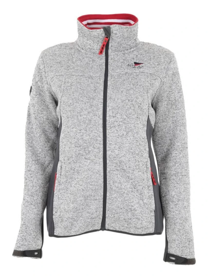 Blouson polaire femme ALASKA Gris clair