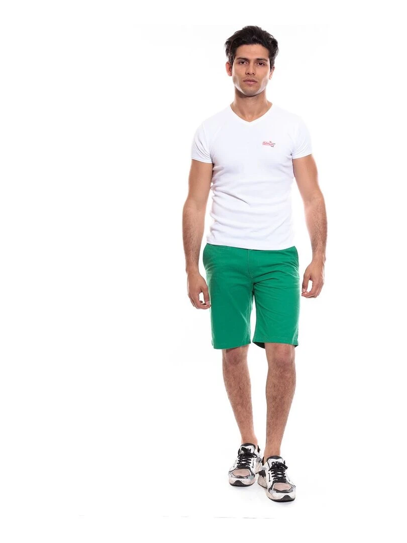 Bermuda BAGOO CASUAL   Vert foncé