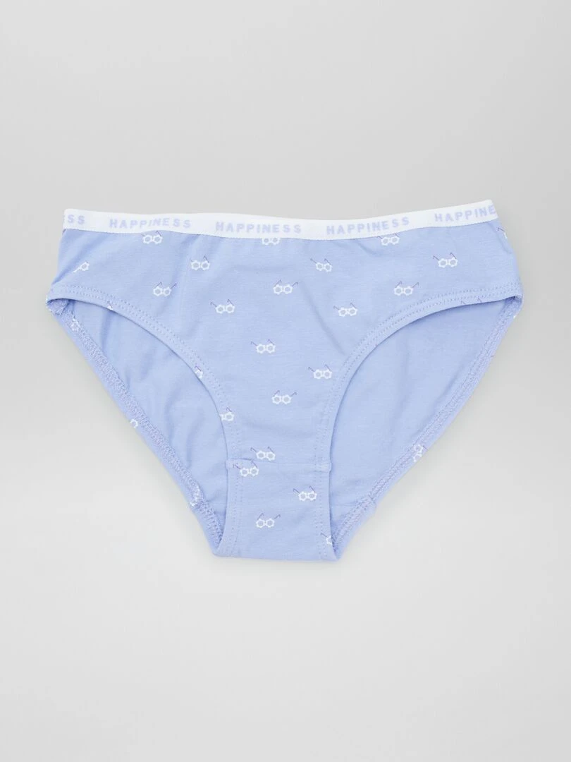 Lot de 4 culottes imprimées   Fleurs