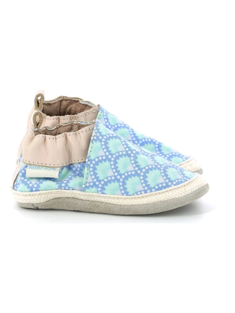 Chaussons Textile Sunny Camp Bleu