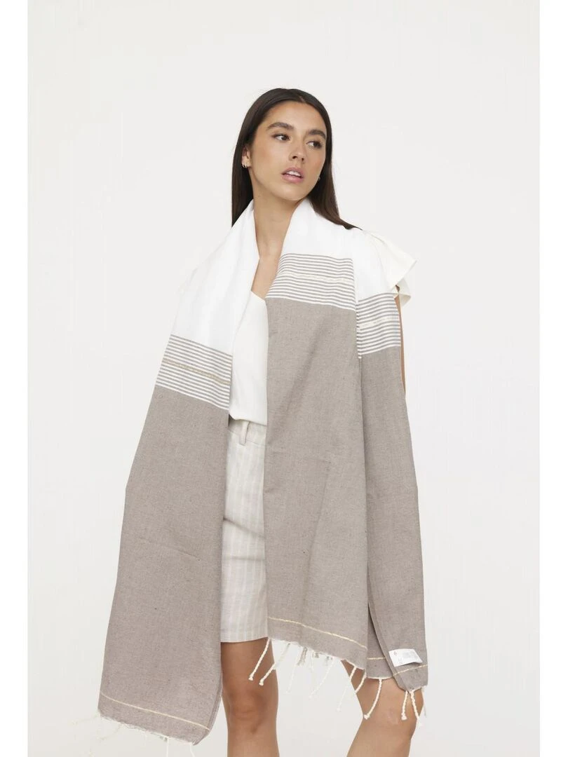 Lee Cooper   Fouta coton  ITTA   Beige