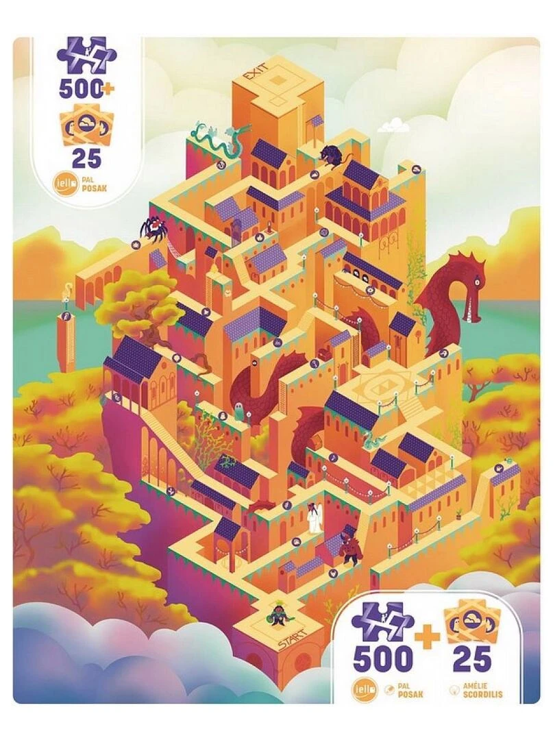 Puzzle play donjon Chateau 500 p N/A
