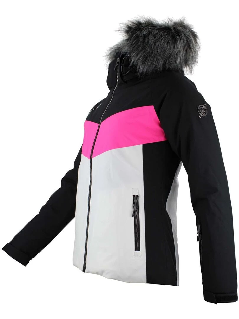 Blouson de ski femme AFIDOL   Noir
