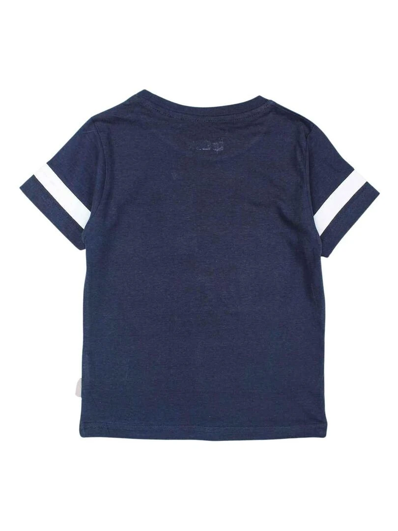Lee Cooper   Ensemble ​​T shirt bermuda garçon Imprimé Logo   Bleu marine