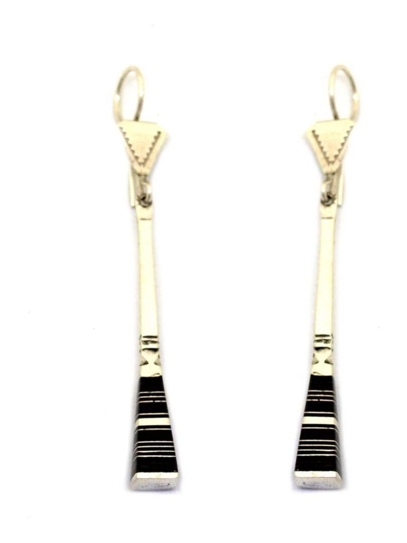 boucles d'oreille touareg pilon carré Bijoucolor Argent
