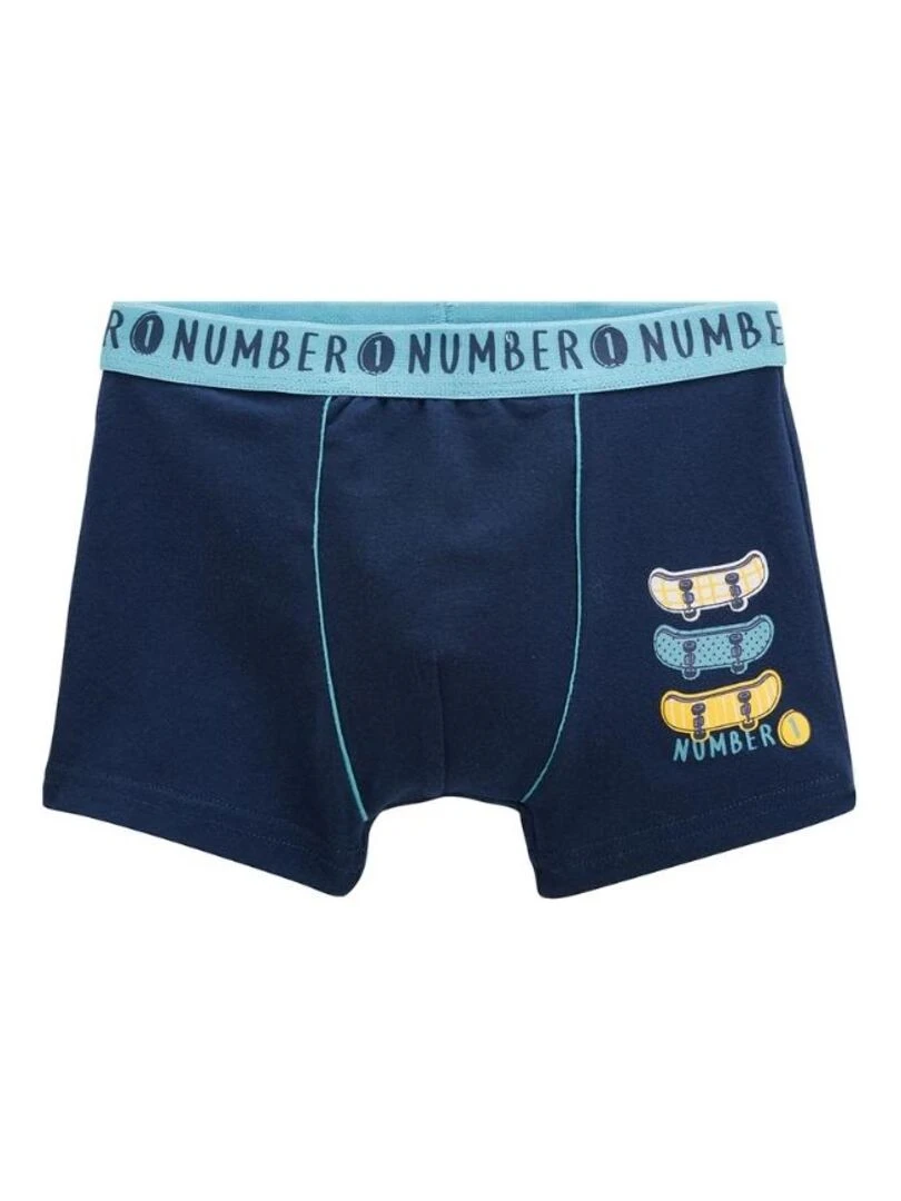 Lot de 2 boxers garçon Than   Bleu