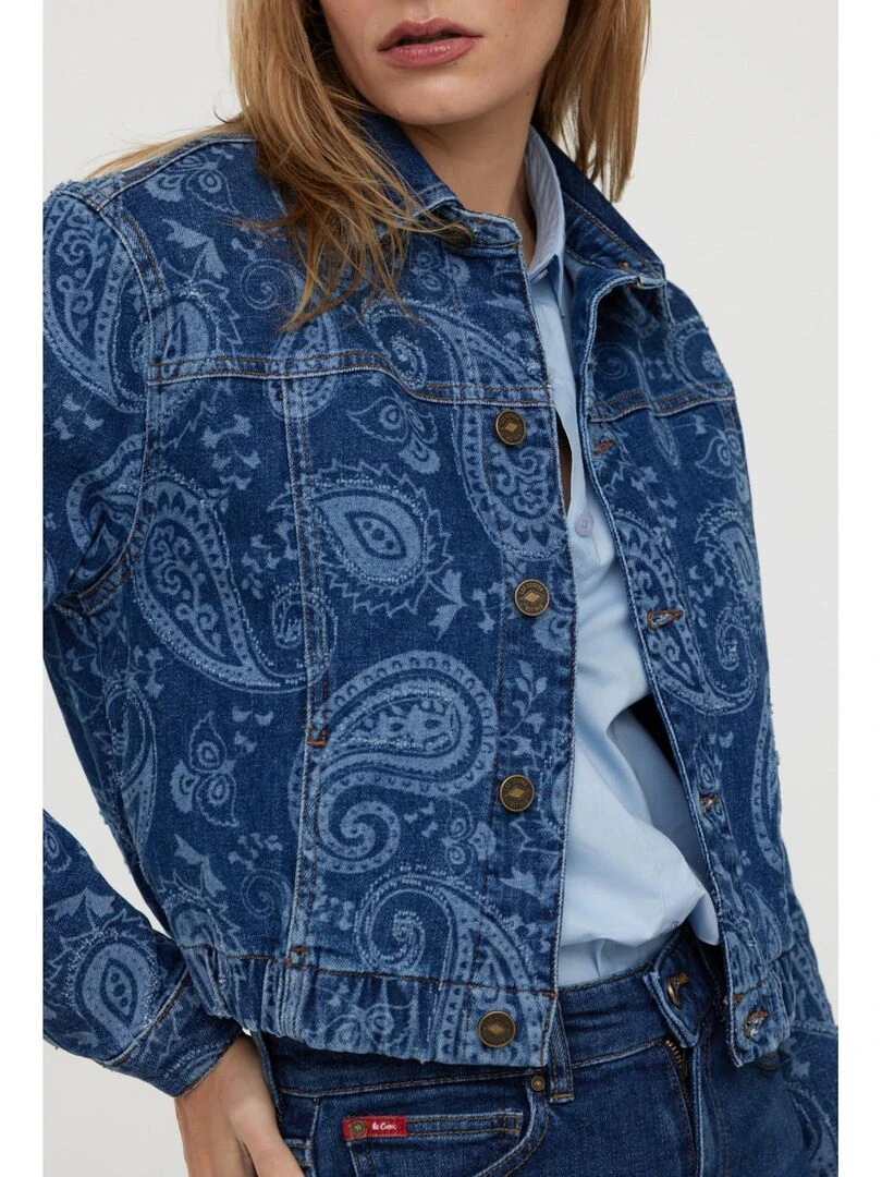 Lee Cooper   Veste manches longues coton  FOUXY   Bleu