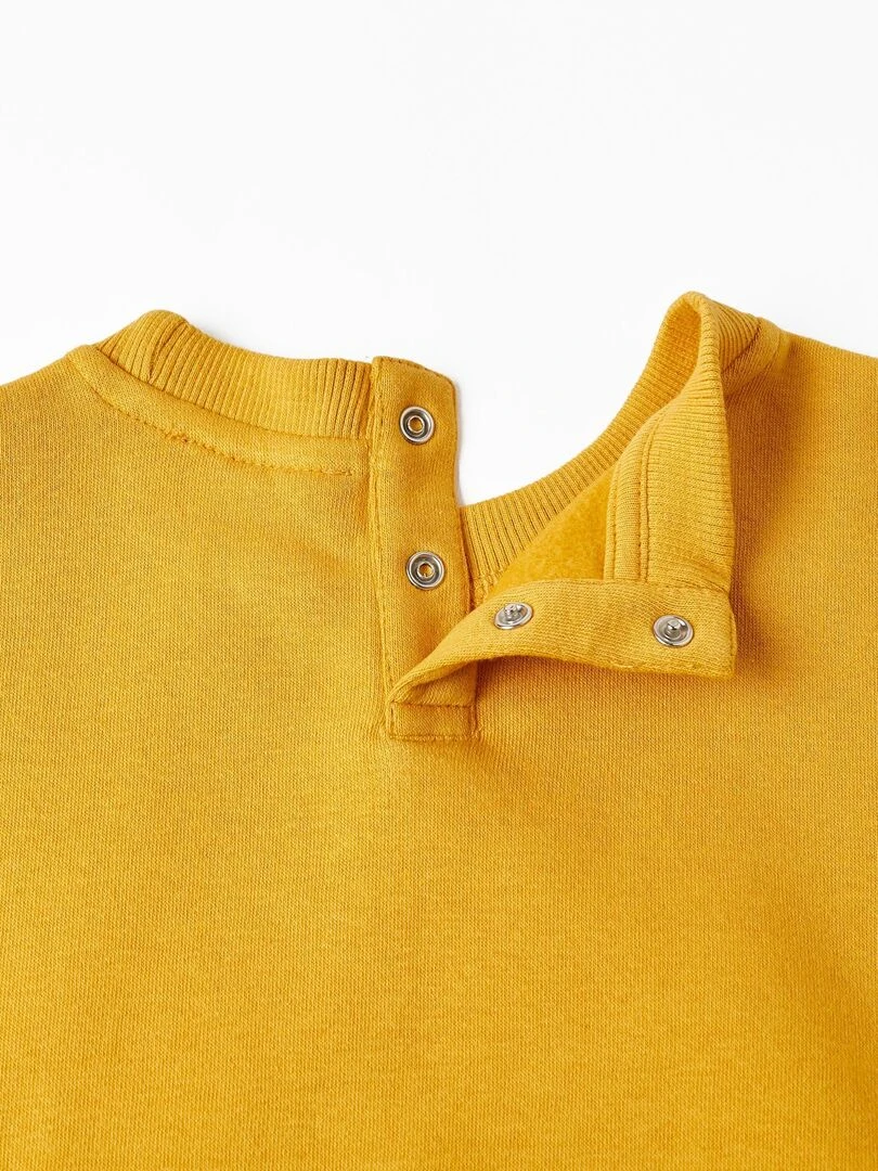 Pull en maille pour bébé garçon 'Skaters Gonna Skate'  Skater's’ Dictionary   Jaune foncé