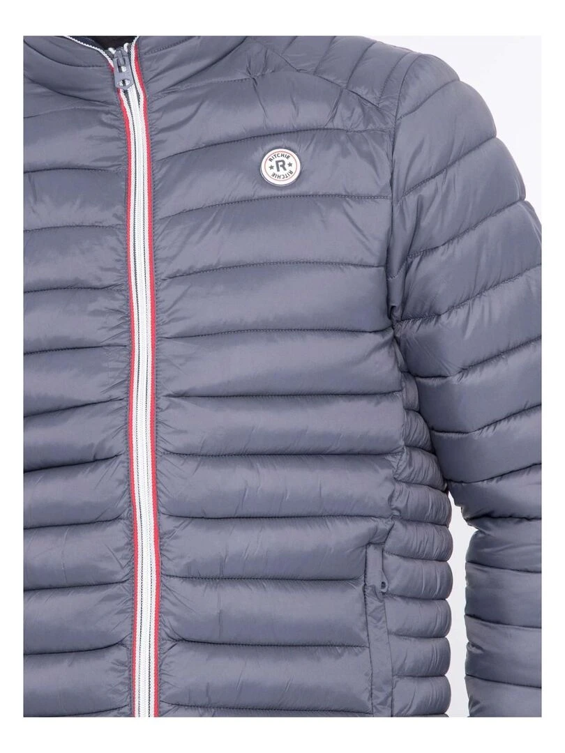 Doudoune légère col montant ZERUBIA   Gris