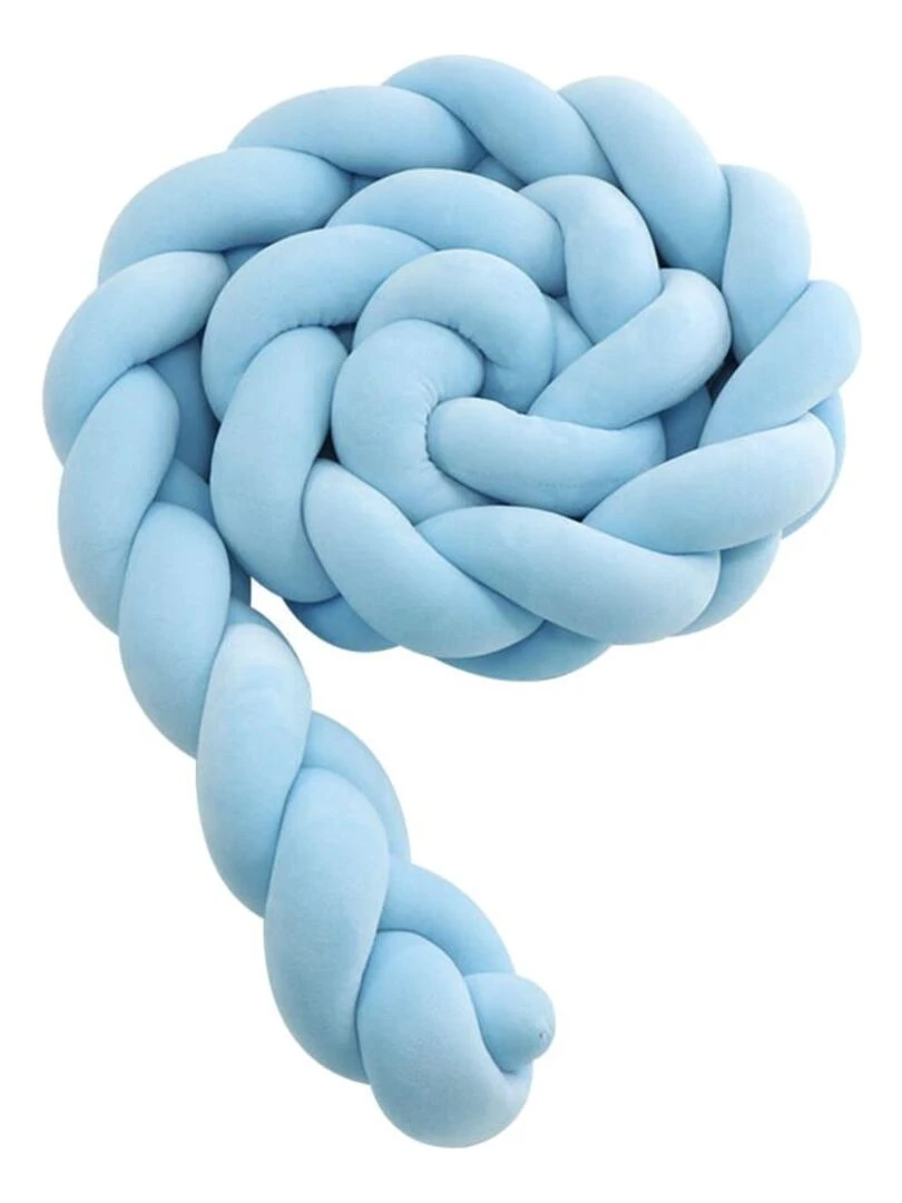 Tresse de lit "DODO" LES CHATOUNETS Bleu