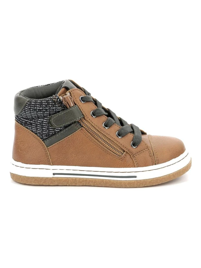 Sneakers hautes Synthetique Kynata Marron