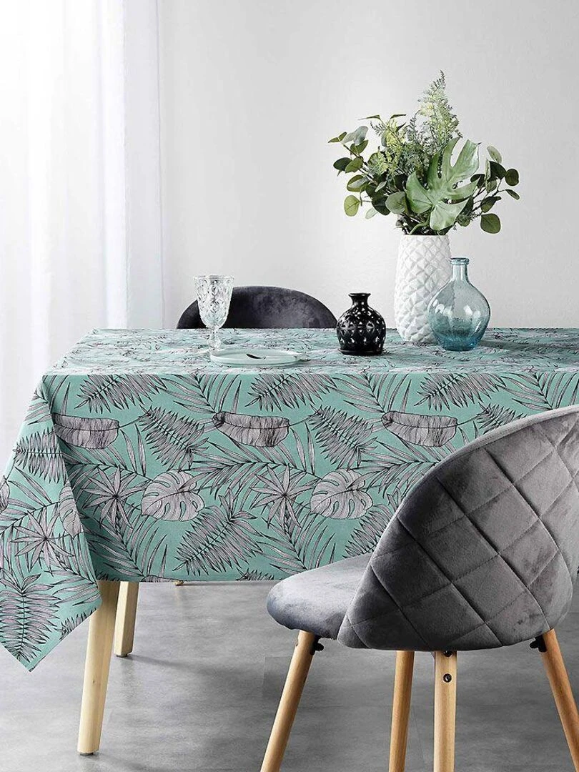 Nappe rectangulaire Puebla Vert jade