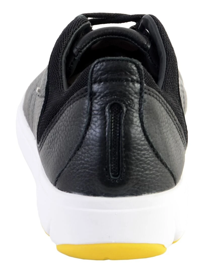 Basket Geox U Nebulla Y A  Tumb.Lea   Noir