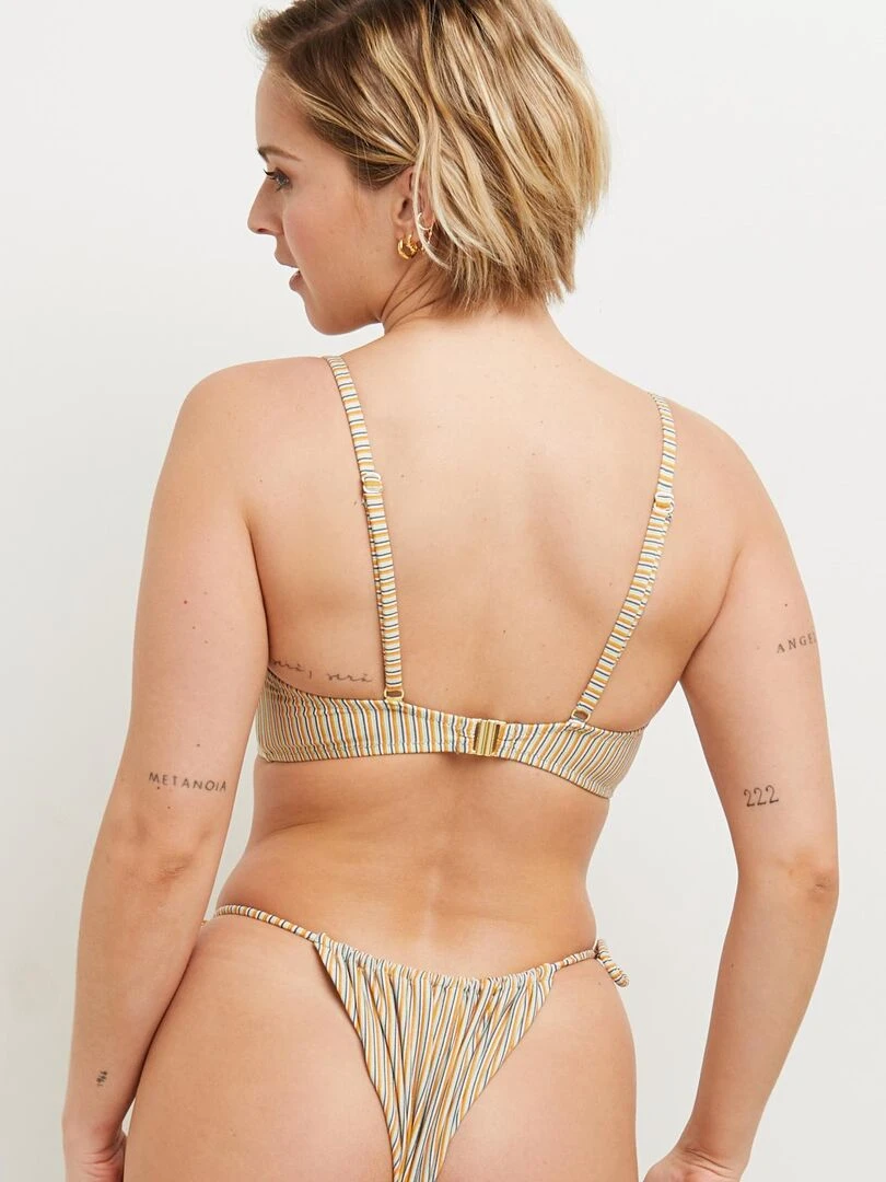 Maillot de bain triangle Martha RougeGorge Lingerie Vert