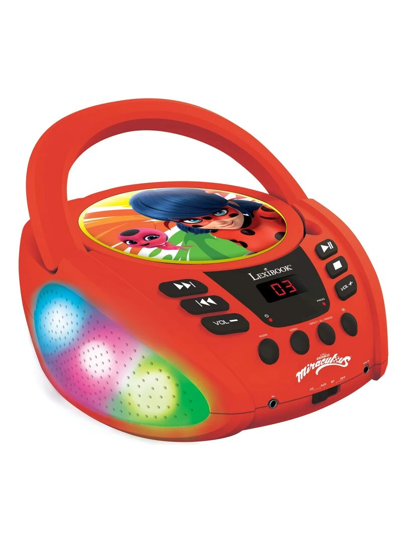 Lecteur Cd Bluetooth Lumineux Miraculous N/A