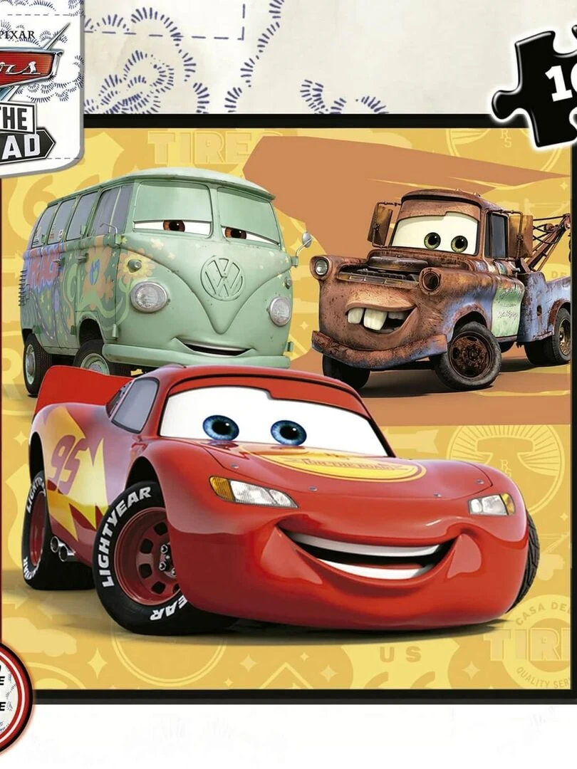 Puzzles progressifs 12 à 25 pièces : Cars   N/A