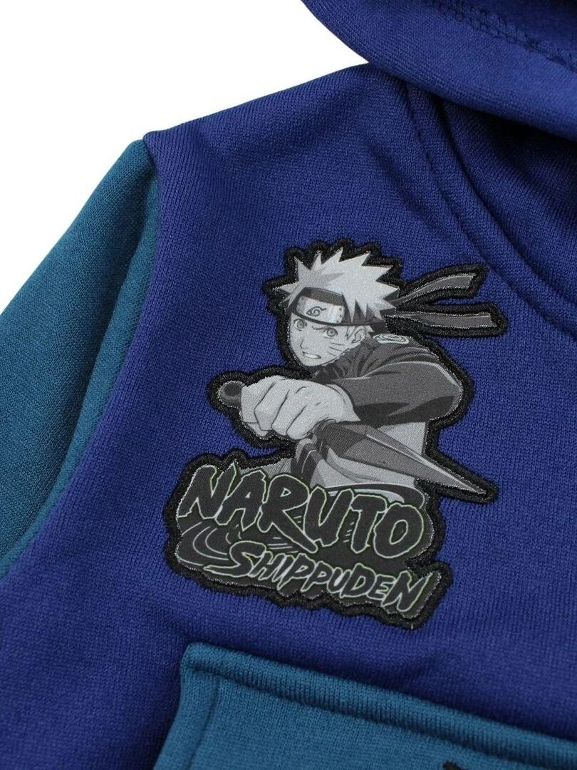 Disney   Veste garçon imprimé Naruto   Bleu marine