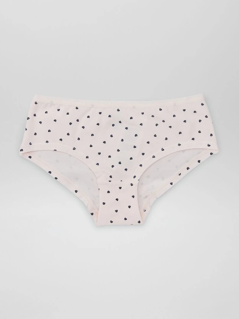 Lot de shorties   Rose/bleu marine