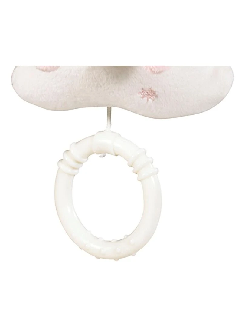 Peluche Mini Musical souris danseuse en velours Rose   SAUTHON   Rose