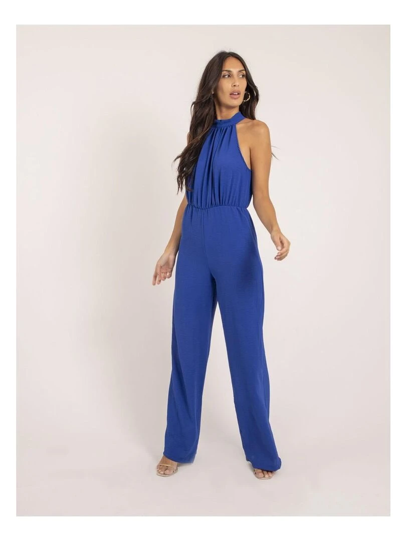 Combi pantalon ELIETTE Bleu roi