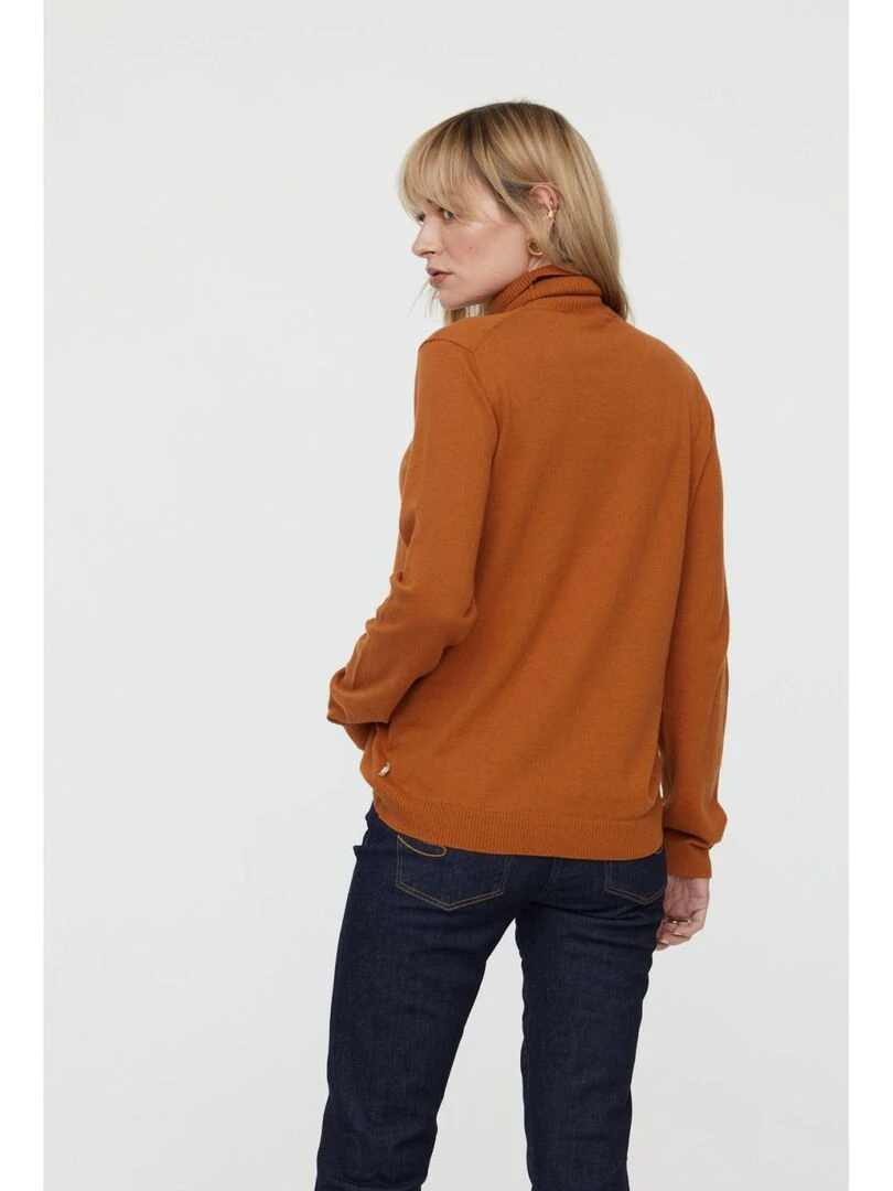 Lee Cooper Pull manches longues coton regular CINALI Marron