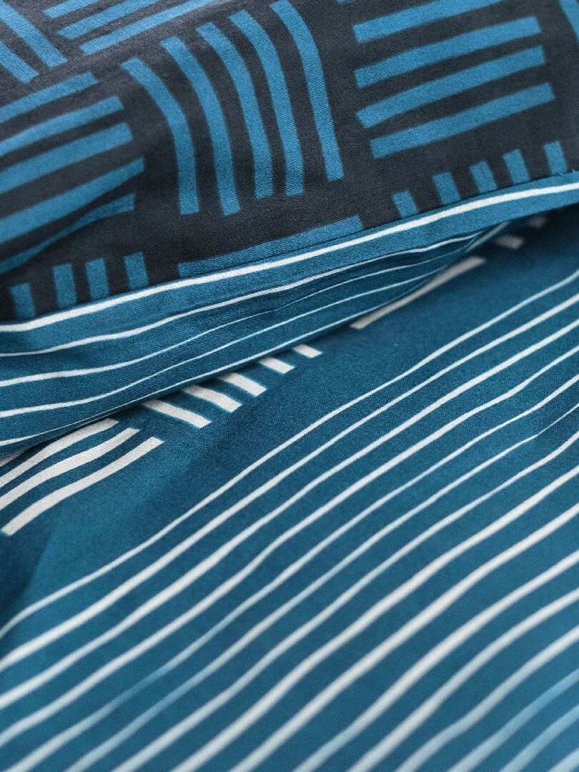 Parure de lit  'SUNSHINE ODILE' 'TODAY'   Bleu