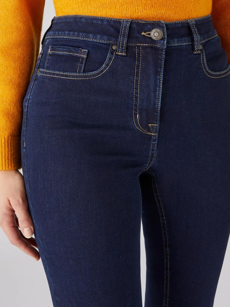 Jean coupe droite Perfect Fit by Damart Damart Bleu