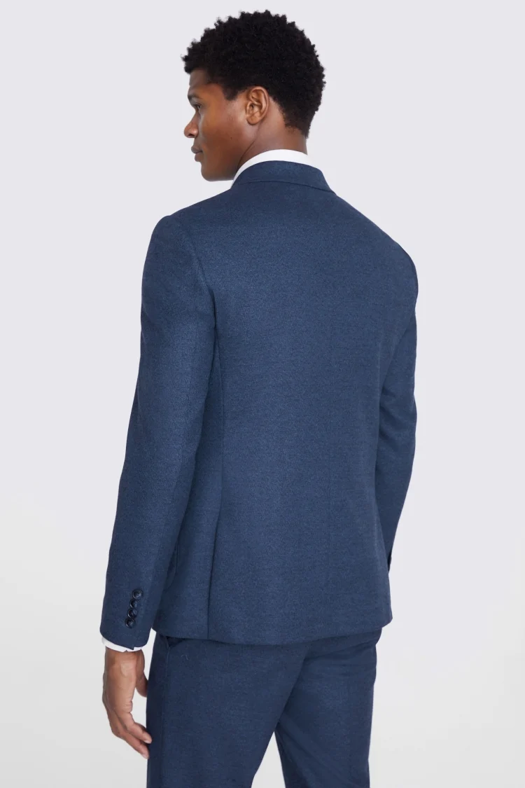 Ted Baker Tailored Fit Navy Check Jacket    Buy Online at Moss